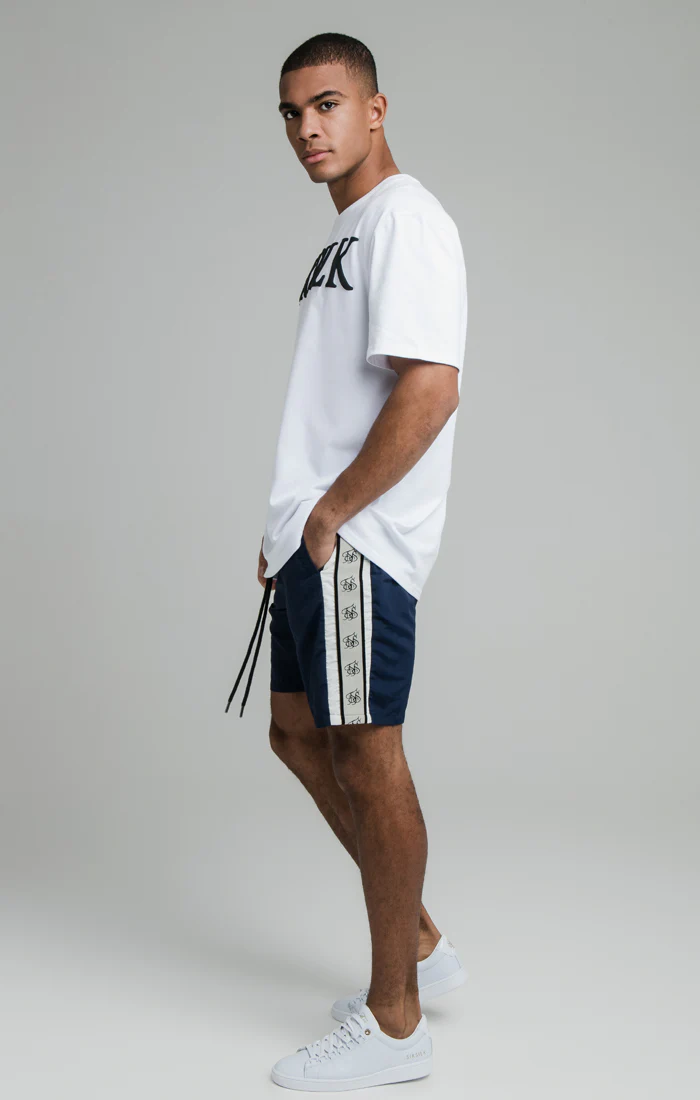 Navy Cali Tape Short - Image 5
