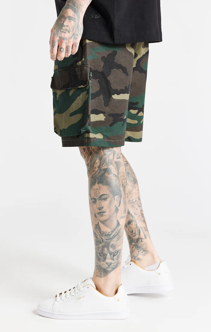 Green Camo Cargo Short - Image 2