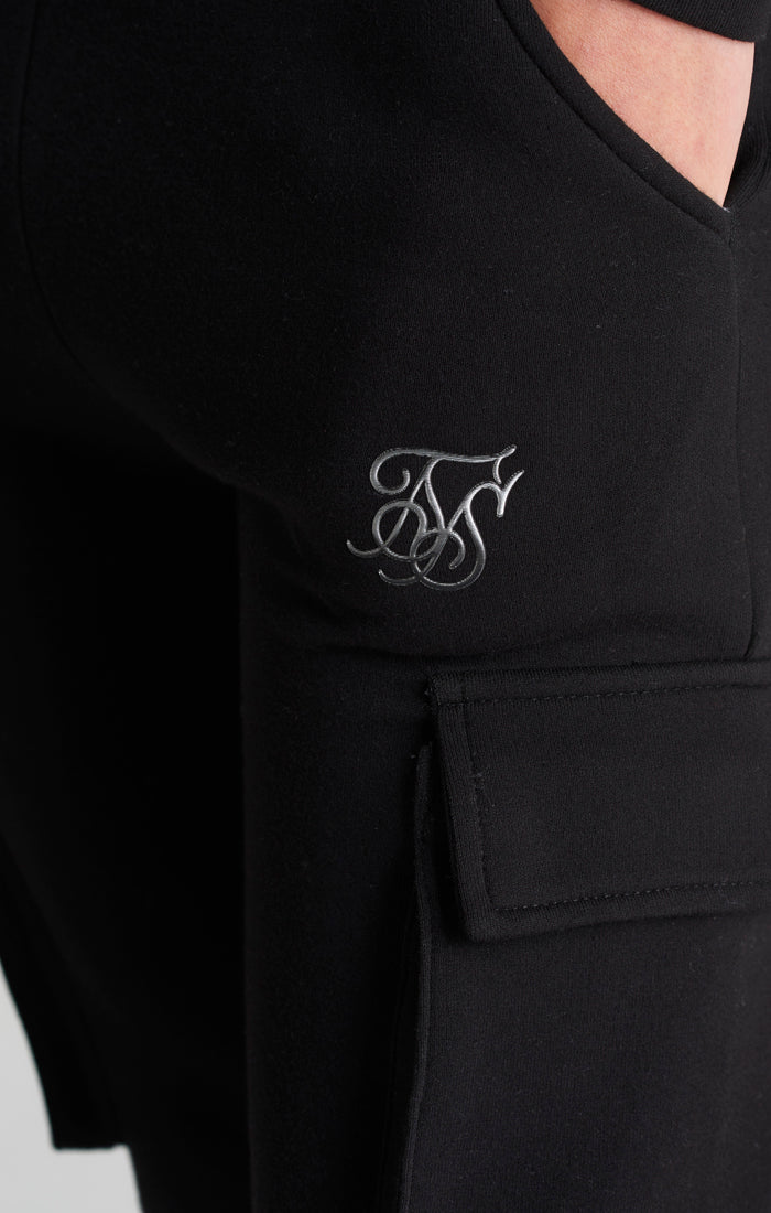 Boys Black Cargo Jogger - Image 5
