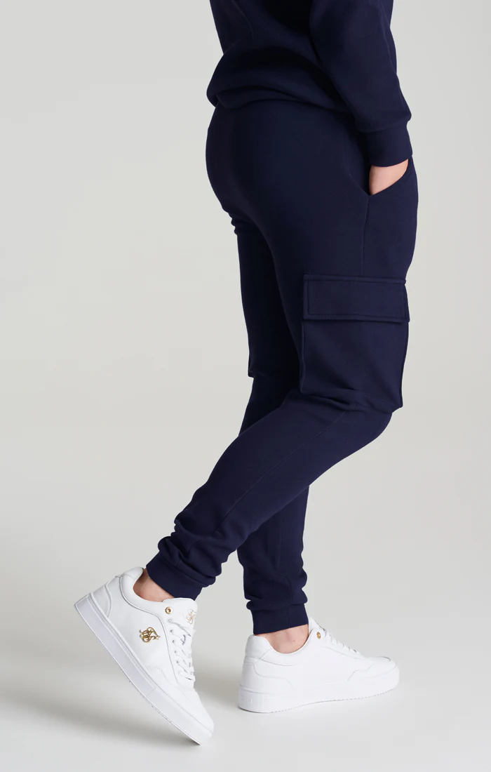 Boys Navy Cargo Jogger - Image 2
