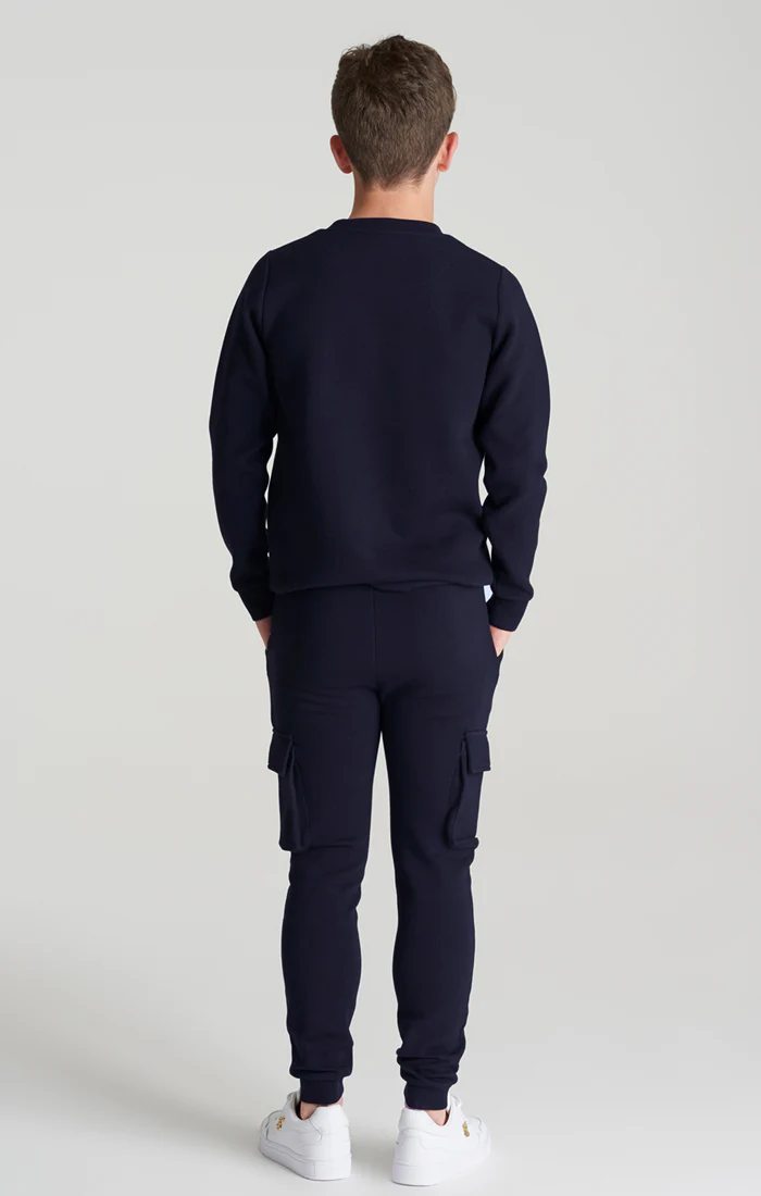Boys Navy Cargo Jogger - Image 5