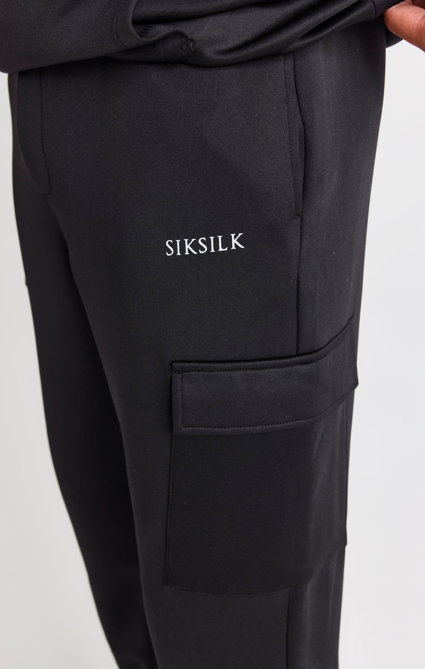 Boys Black Cargo Pant - Image 6
