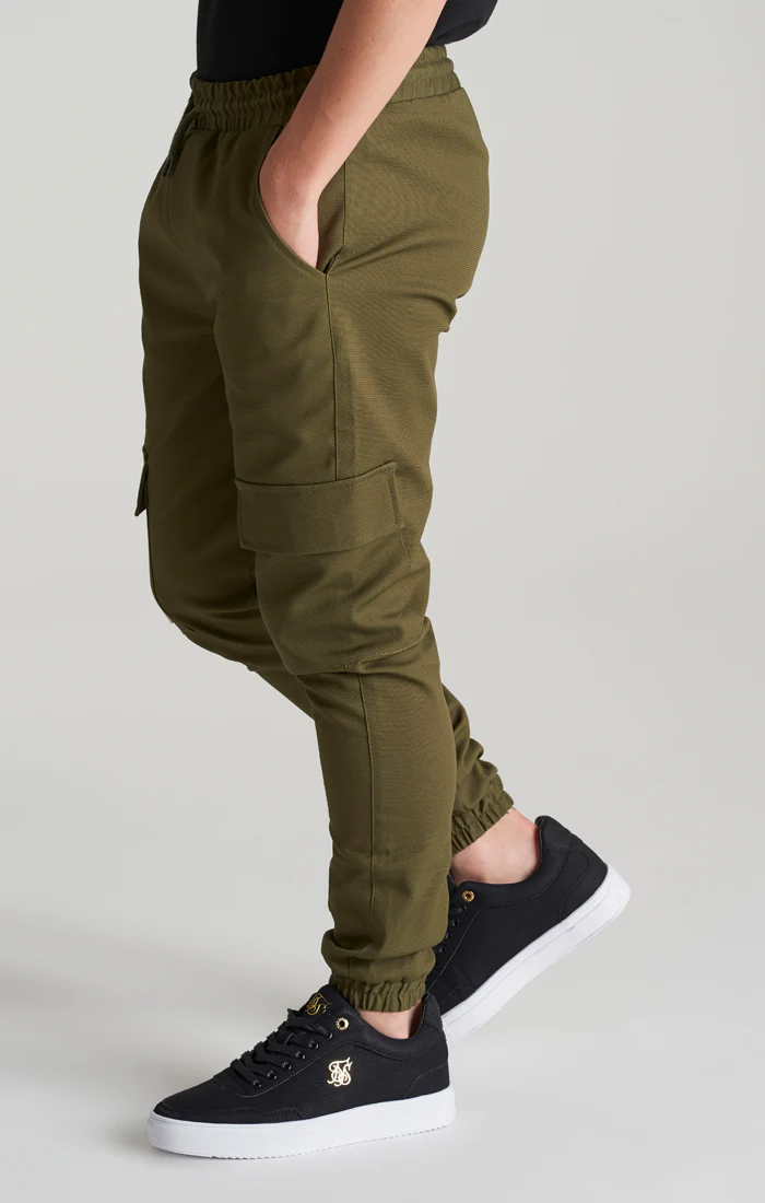 Boys Khaki Cargo Pant - Image 2