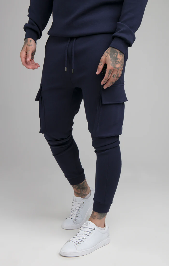 Navy Cargo Pant
