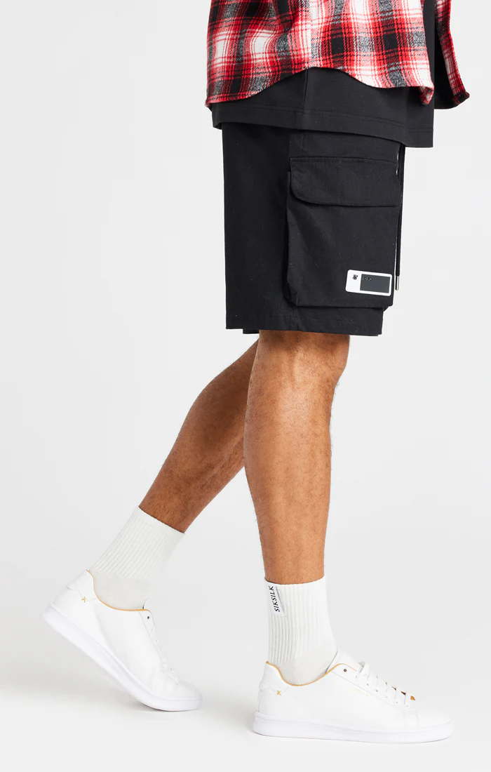 Black Cargo Short - Image 2
