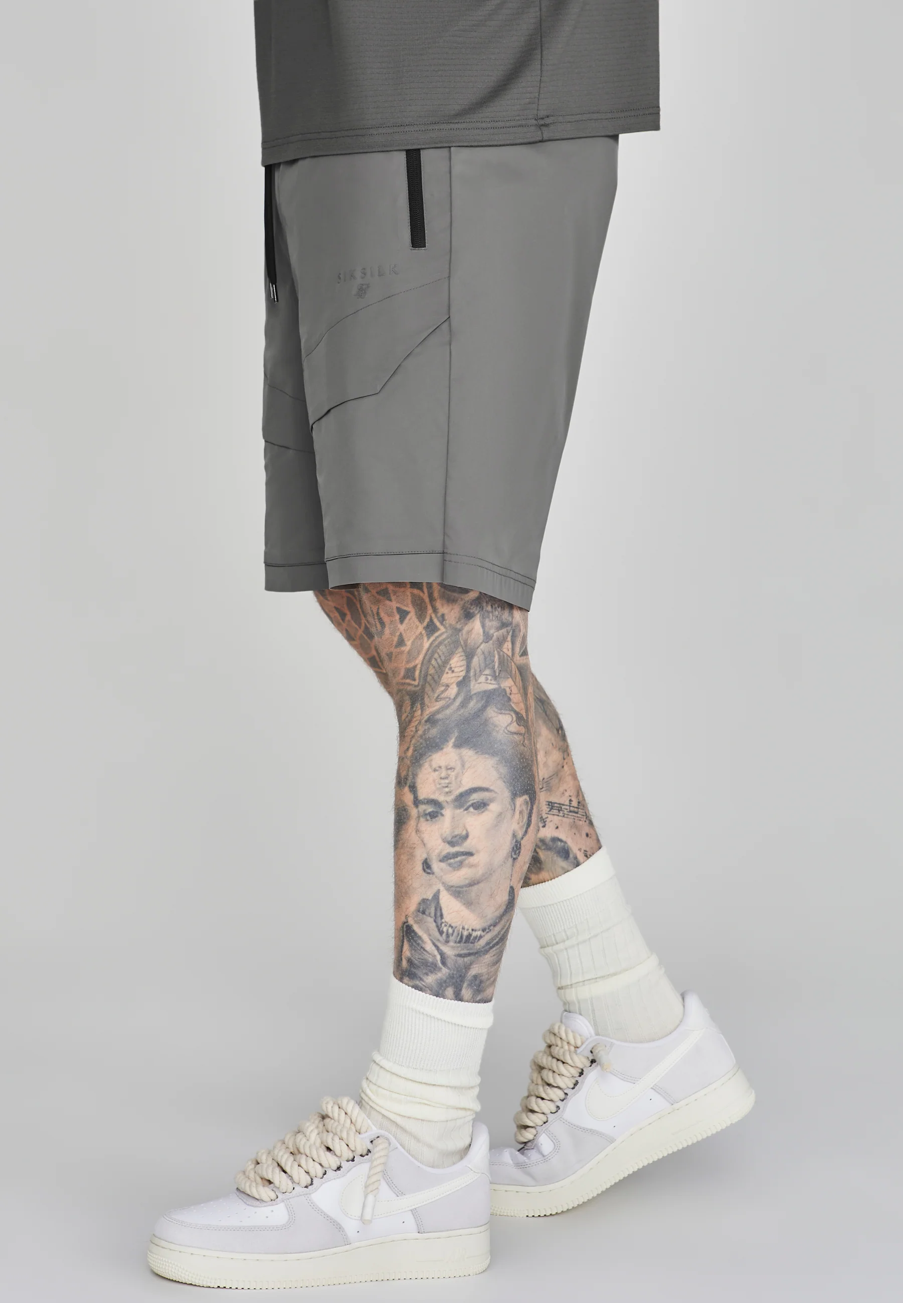 Grey Cargo Shorts - Image 3