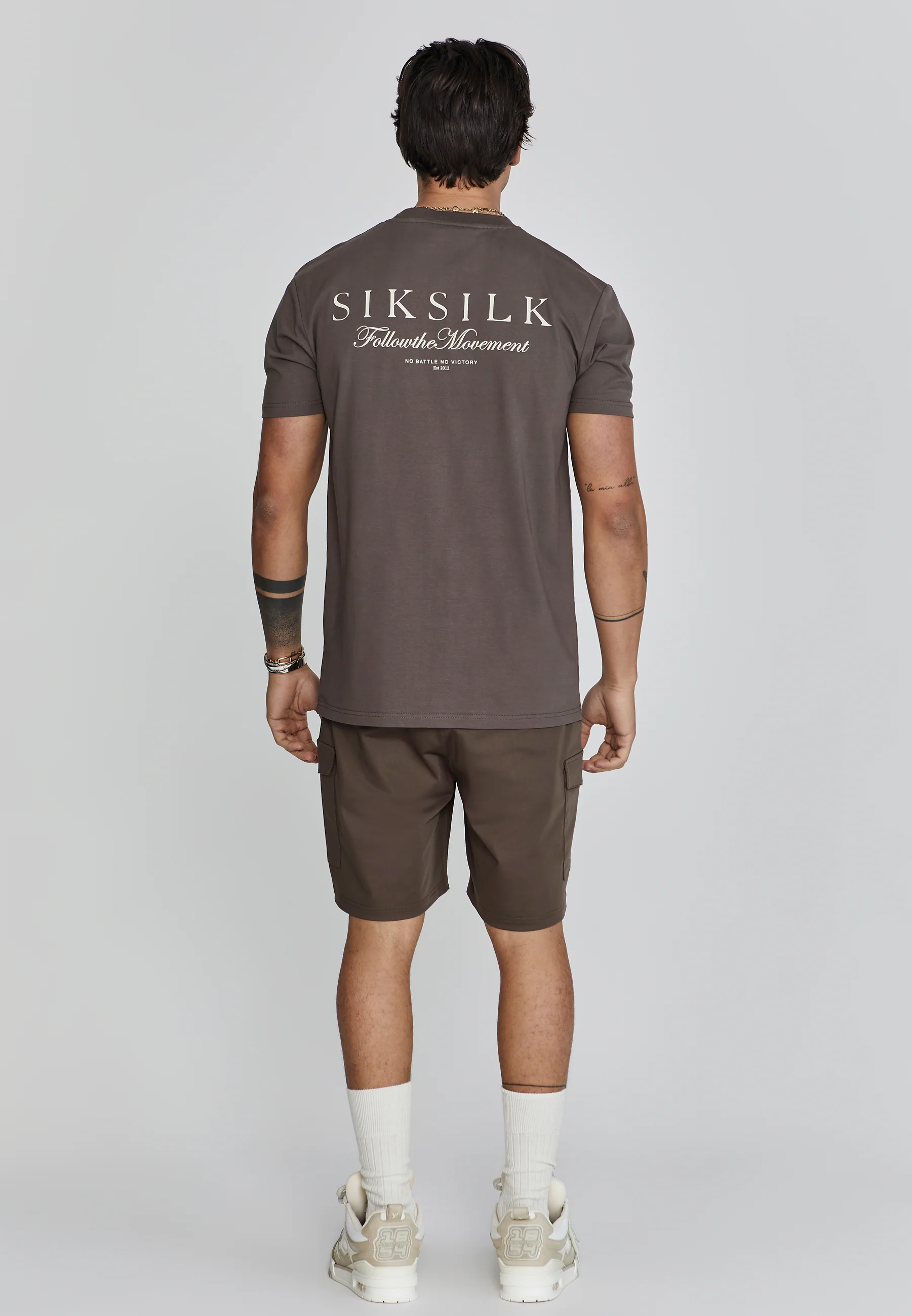 Brown Cargo Shorts - Image 5