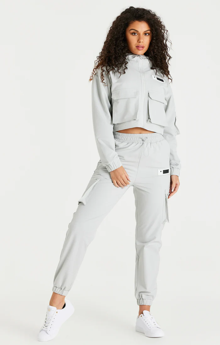 Grey Cargo Track Top - Image 2