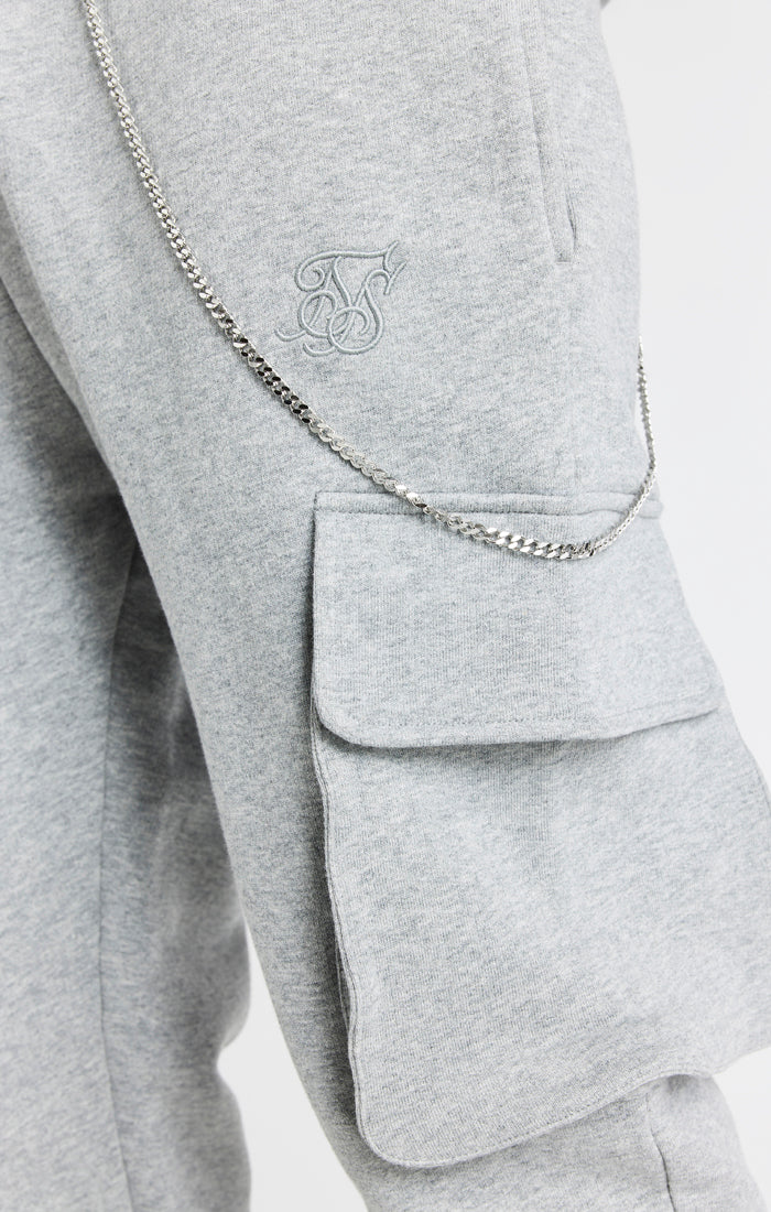 Grey Chain Cargo Jogger - Image 4