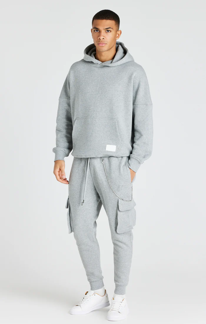 Grey Chain Cargo Jogger - Image 5