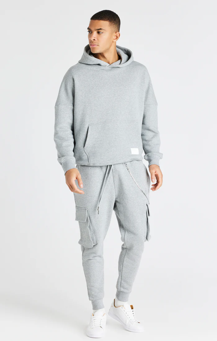 Grey Chain Cargo Jogger - Image 6
