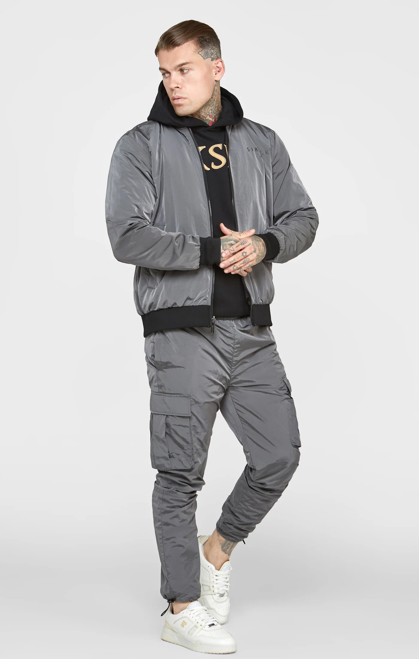 Black Reversible Bomber - Image 4