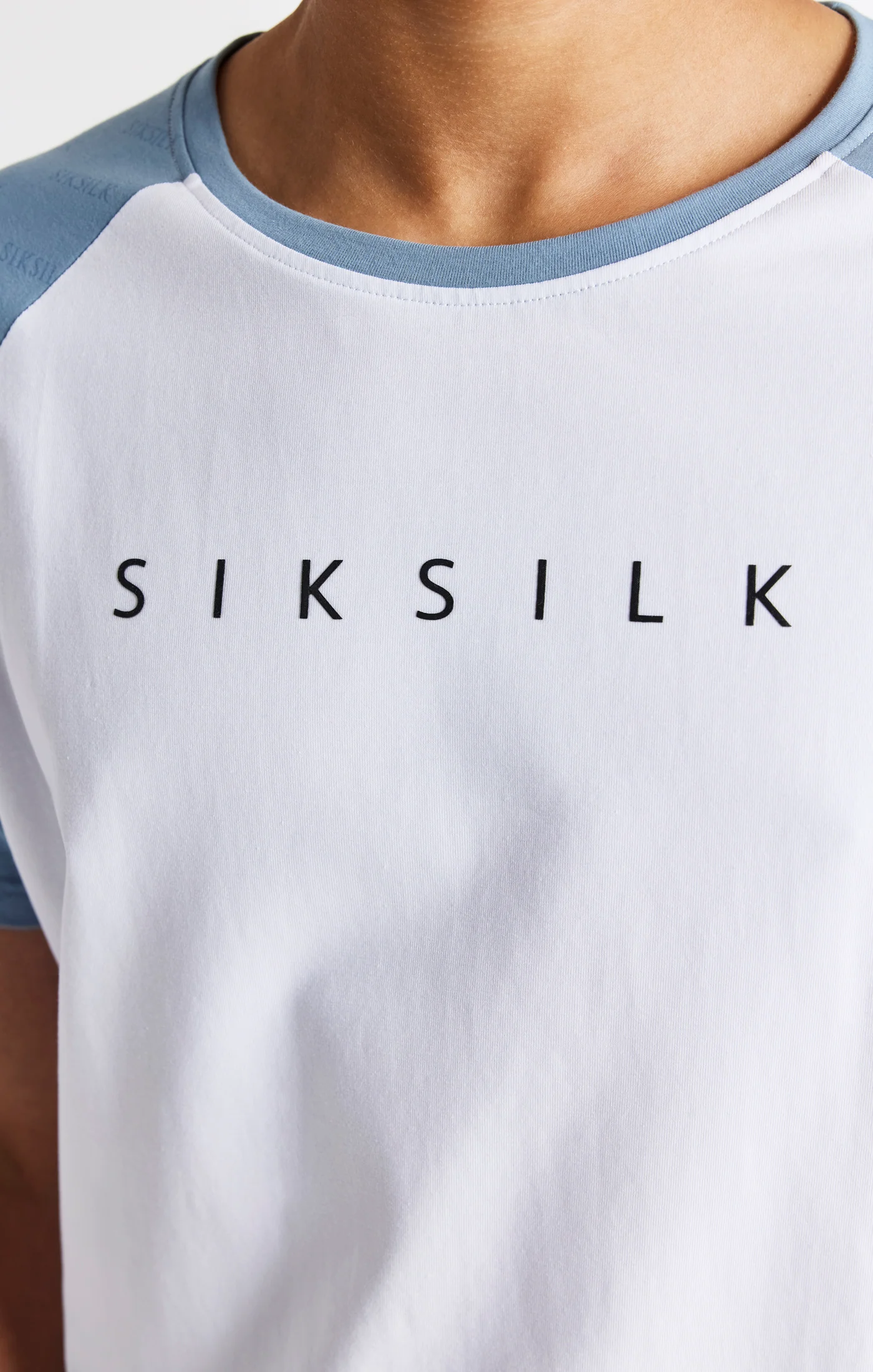 Boys White Raglan Printed T-Shirt - Image 2