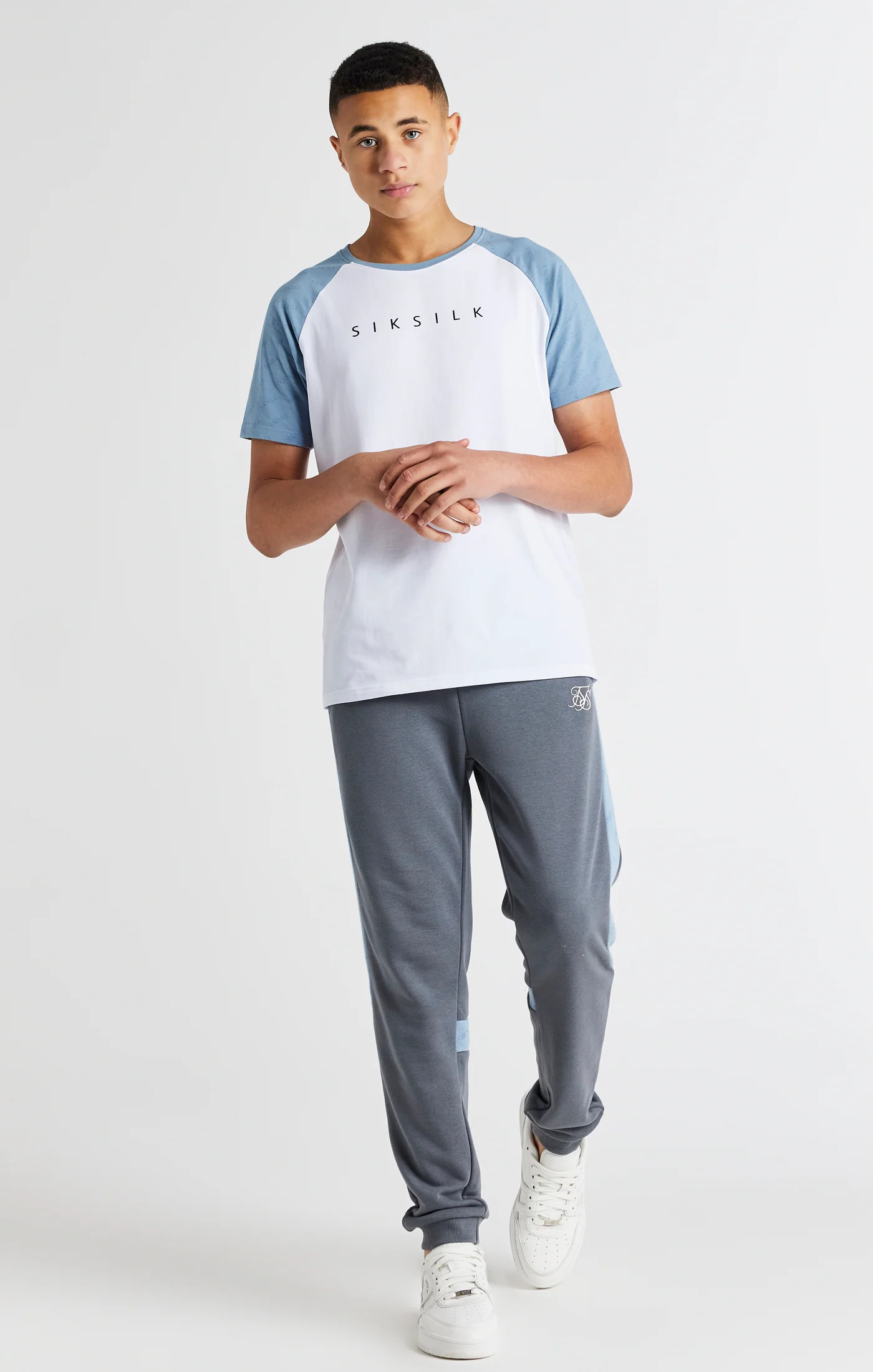 Boys White Raglan Printed T-Shirt - Image 3