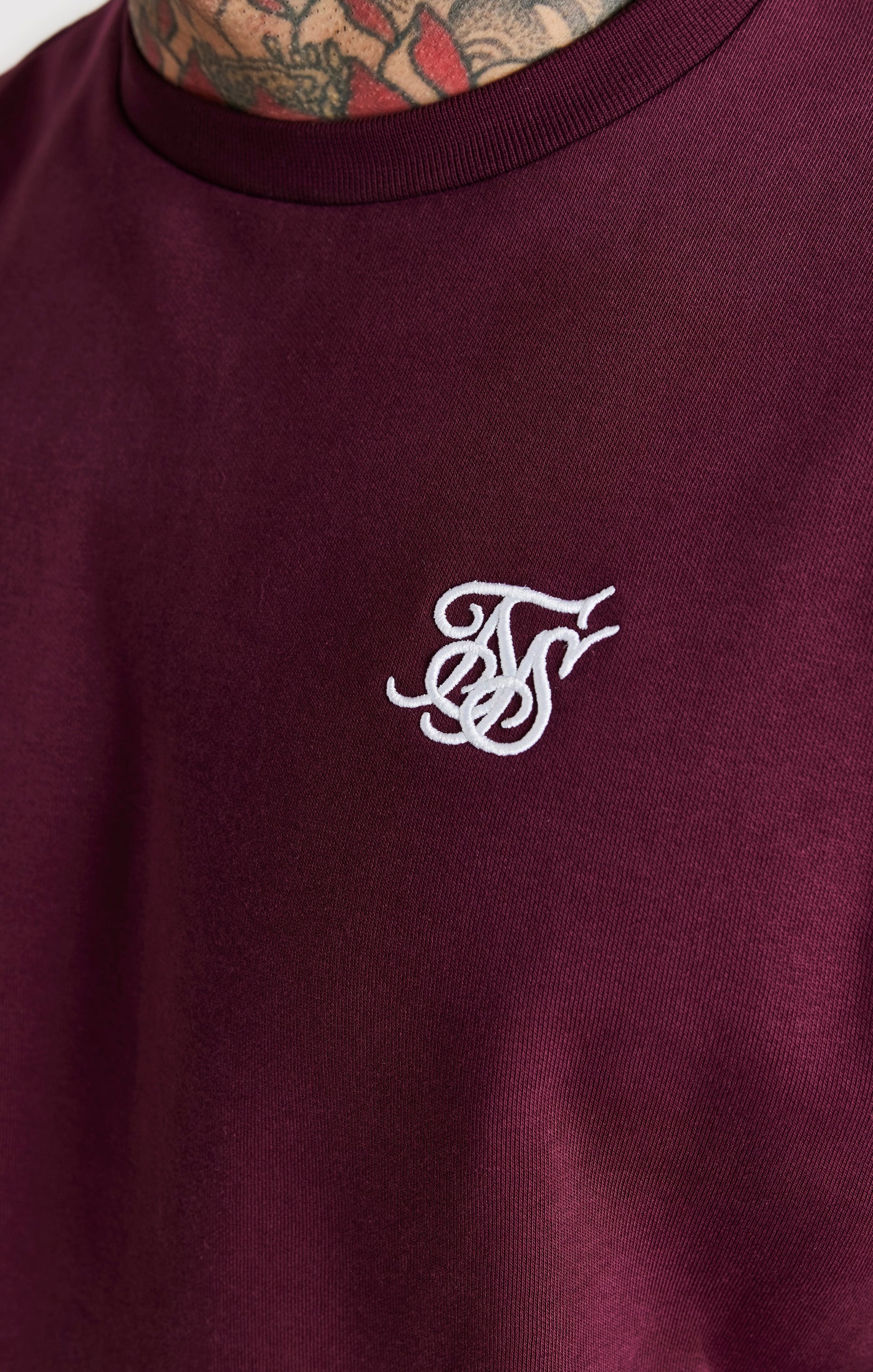 Burgundy Essential Sweatshirt - Image 2