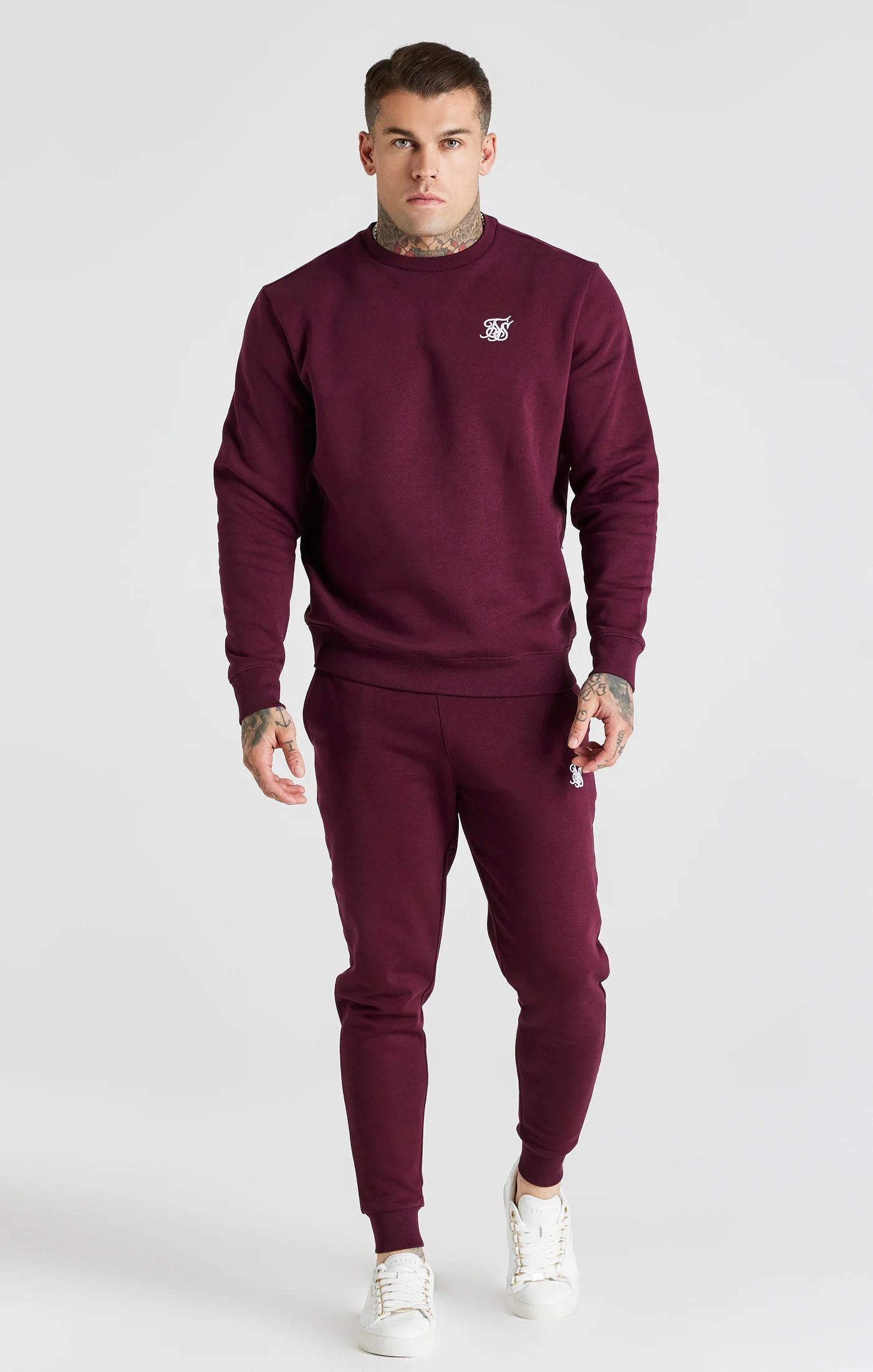 Burgundy Essential Sweatshirt - Image 3