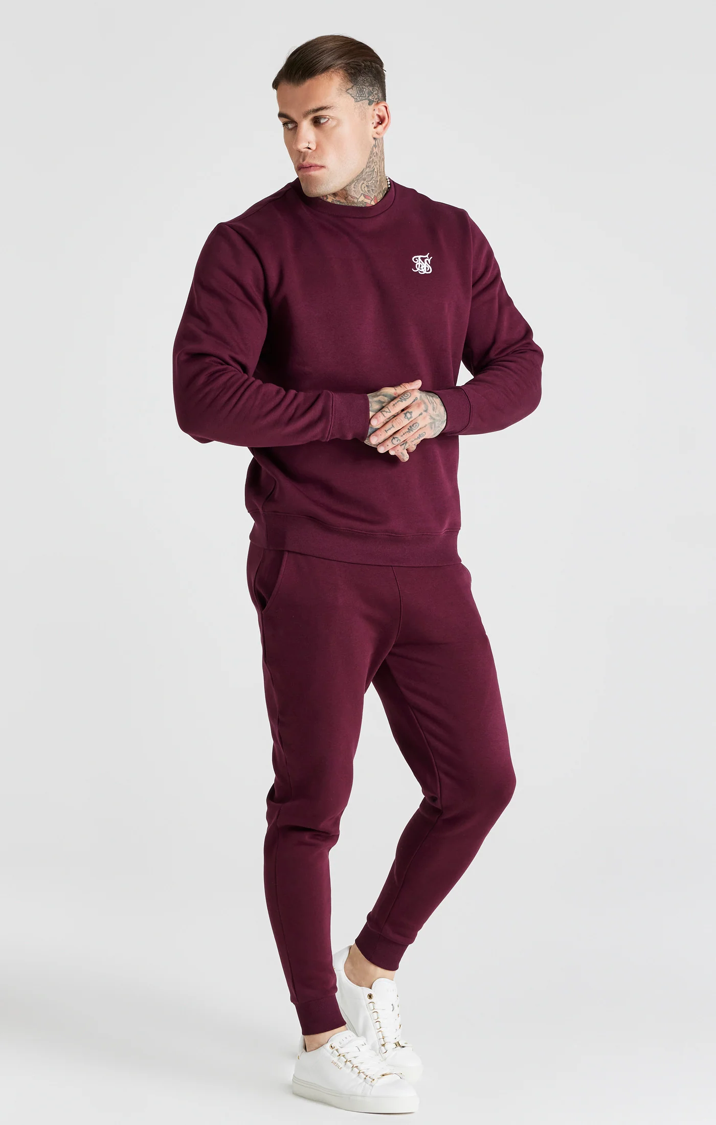Burgundy Essential Sweatshirt - Image 4
