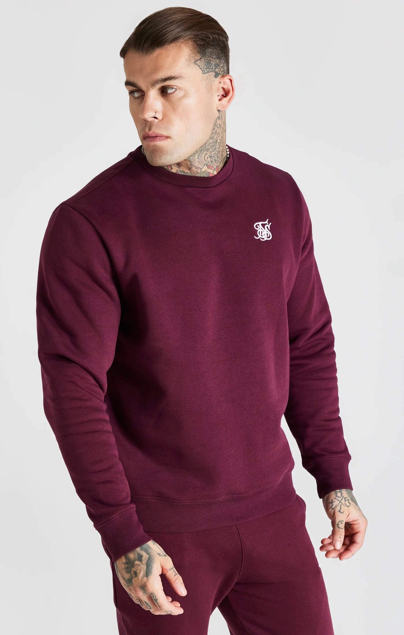 Burgundy Essential Sweatshirt - Image 5