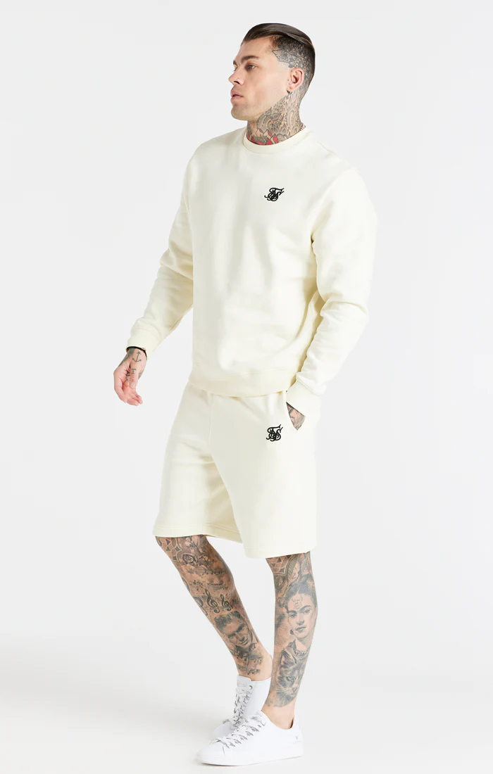 Ecru Essential Crew Sweatshirt - Image 4