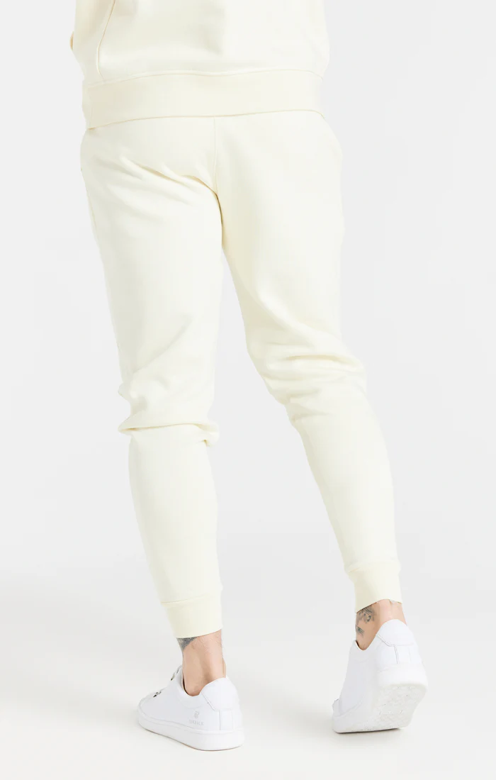 Ecru Essential Cuffed Jogger - Image 4