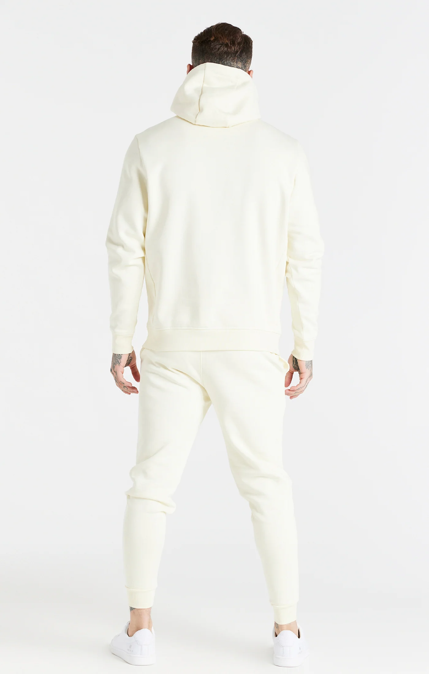 Ecru Essential Cuffed Jogger - Image 5