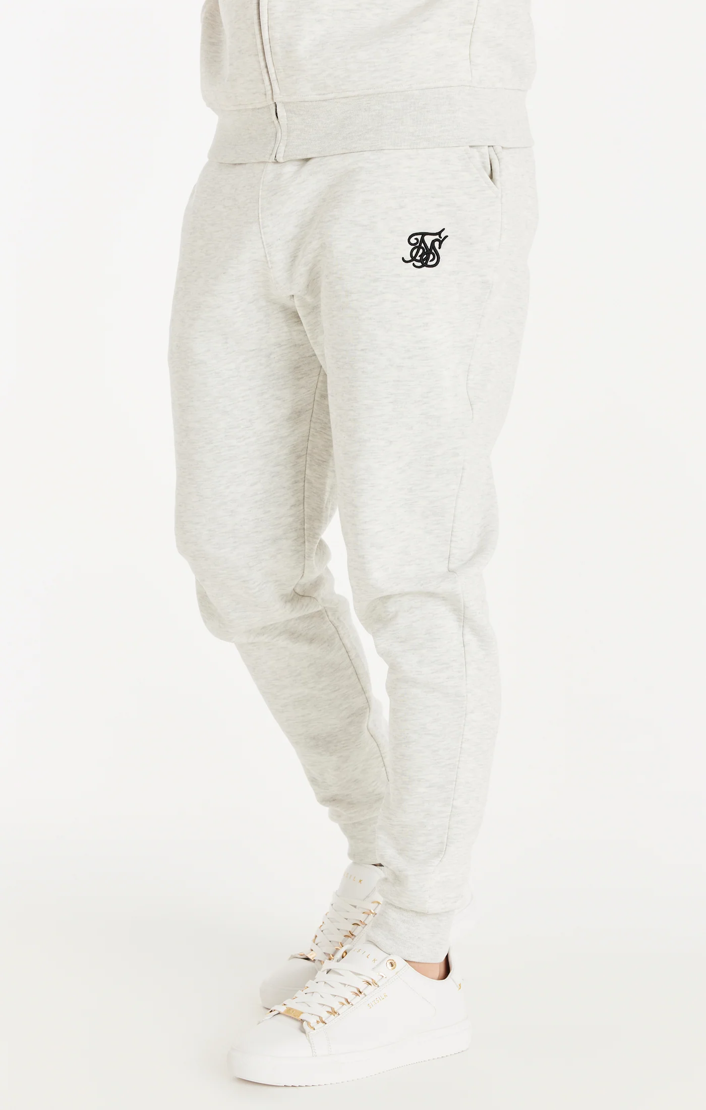Snow Marl Essential Cuffed Jogger