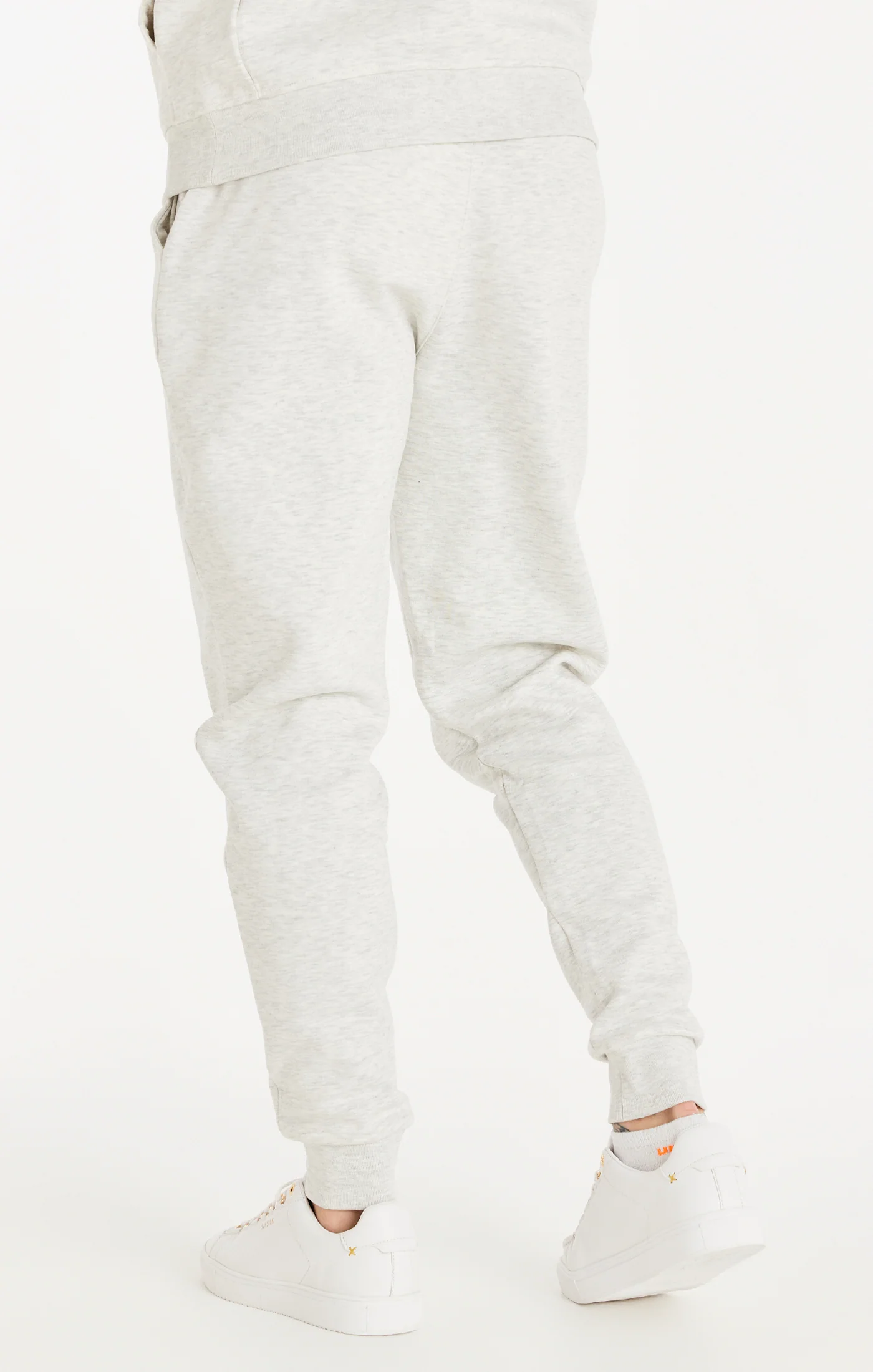 Snow Marl Essential Cuffed Jogger - Image 3