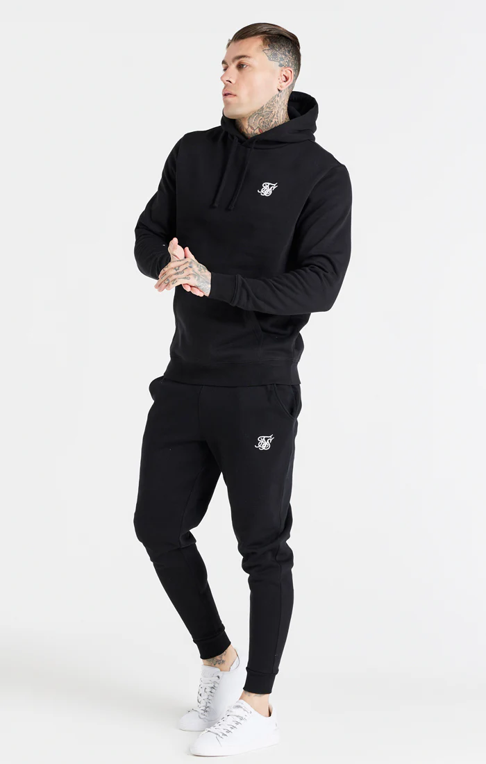 Black Essential Fitted Jogger - Image 3