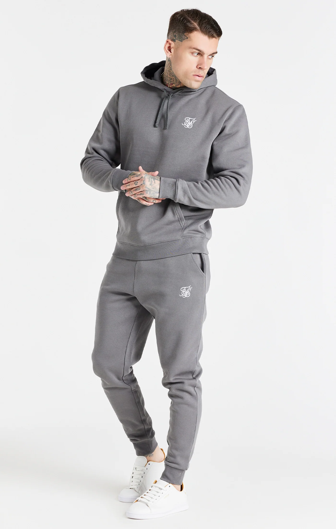 Grey Essential Fitted Jogger - Image 3
