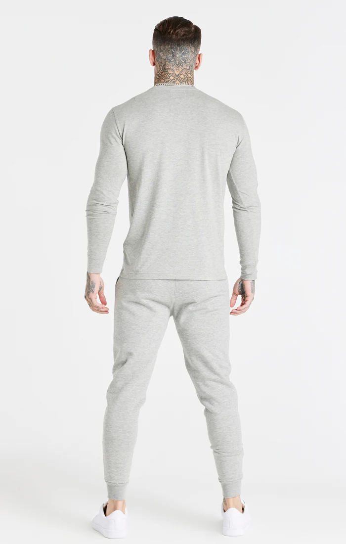 Grey Essential Fitted Jogger - Image 5
