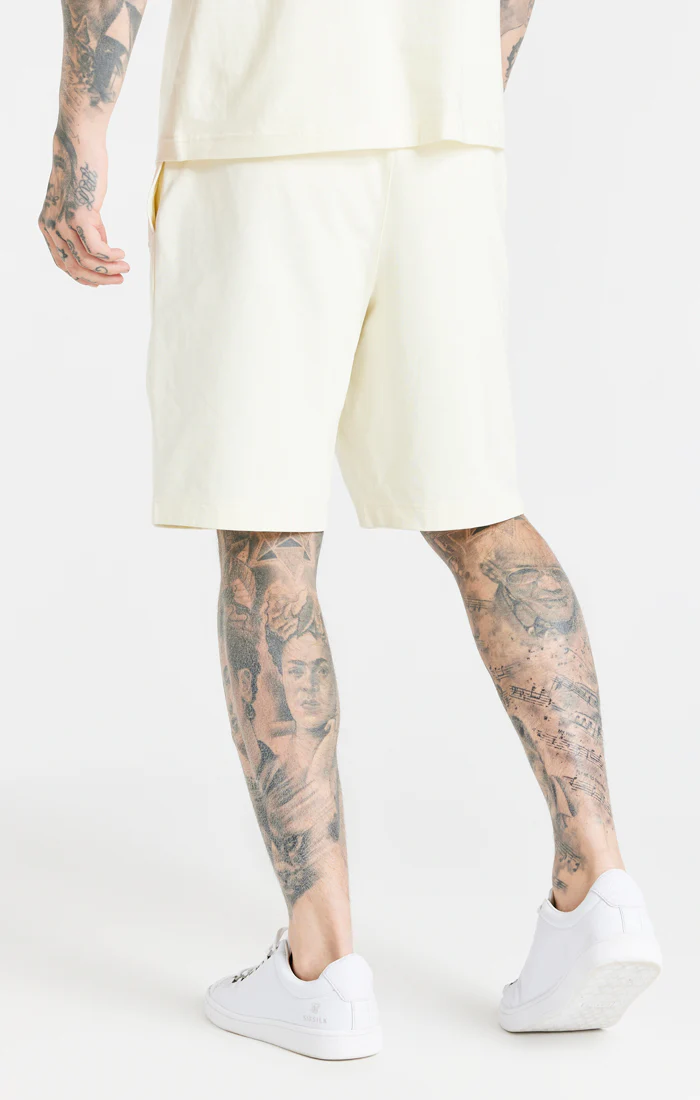 Ecru Essential Jersey Short - Image 2