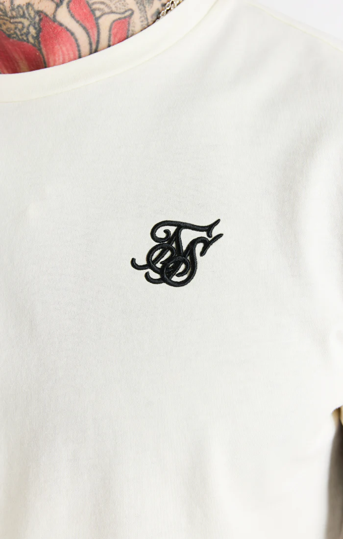 Ecru Essential Jersey Short - Image 4