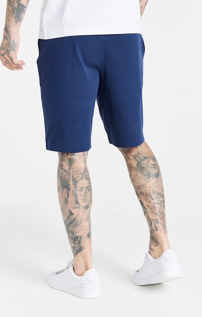 Navy Essential Jersey Short - Image 4