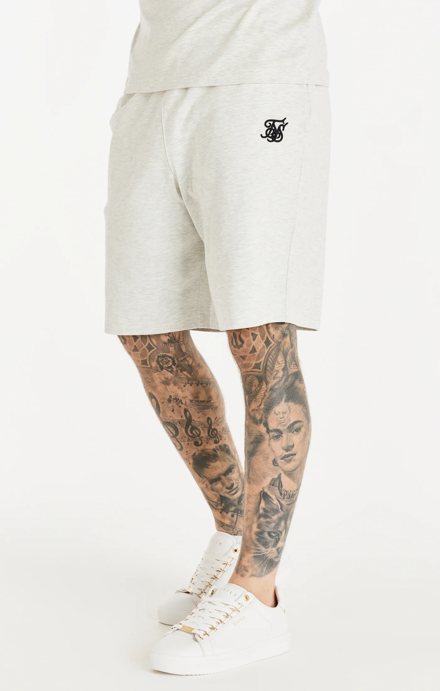 Snow Marl Essential Jersey Short