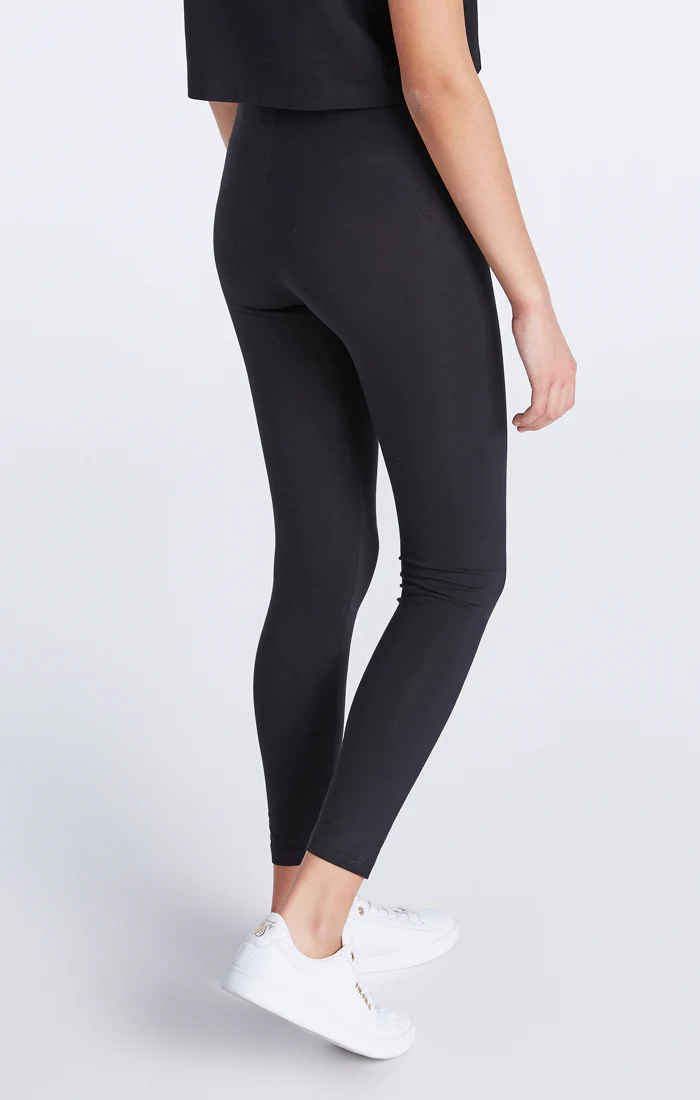 Girls Black Essentials Legging - Image 5