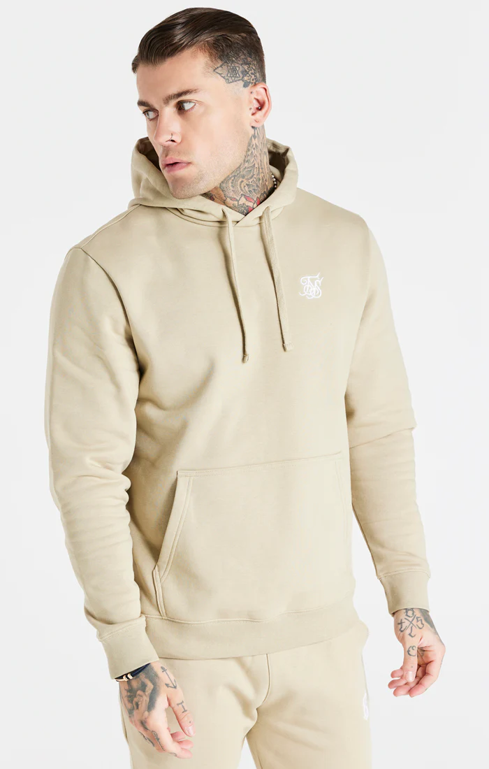 Beige Essential Overhead Hoodie