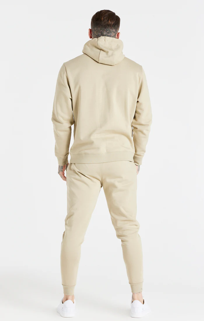 Beige Essential Overhead Hoodie - Image 5
