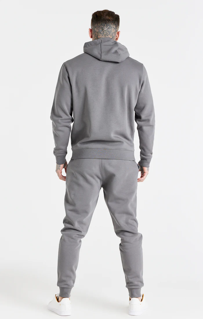 Grey Essential Overhead Hoodie - Image 4