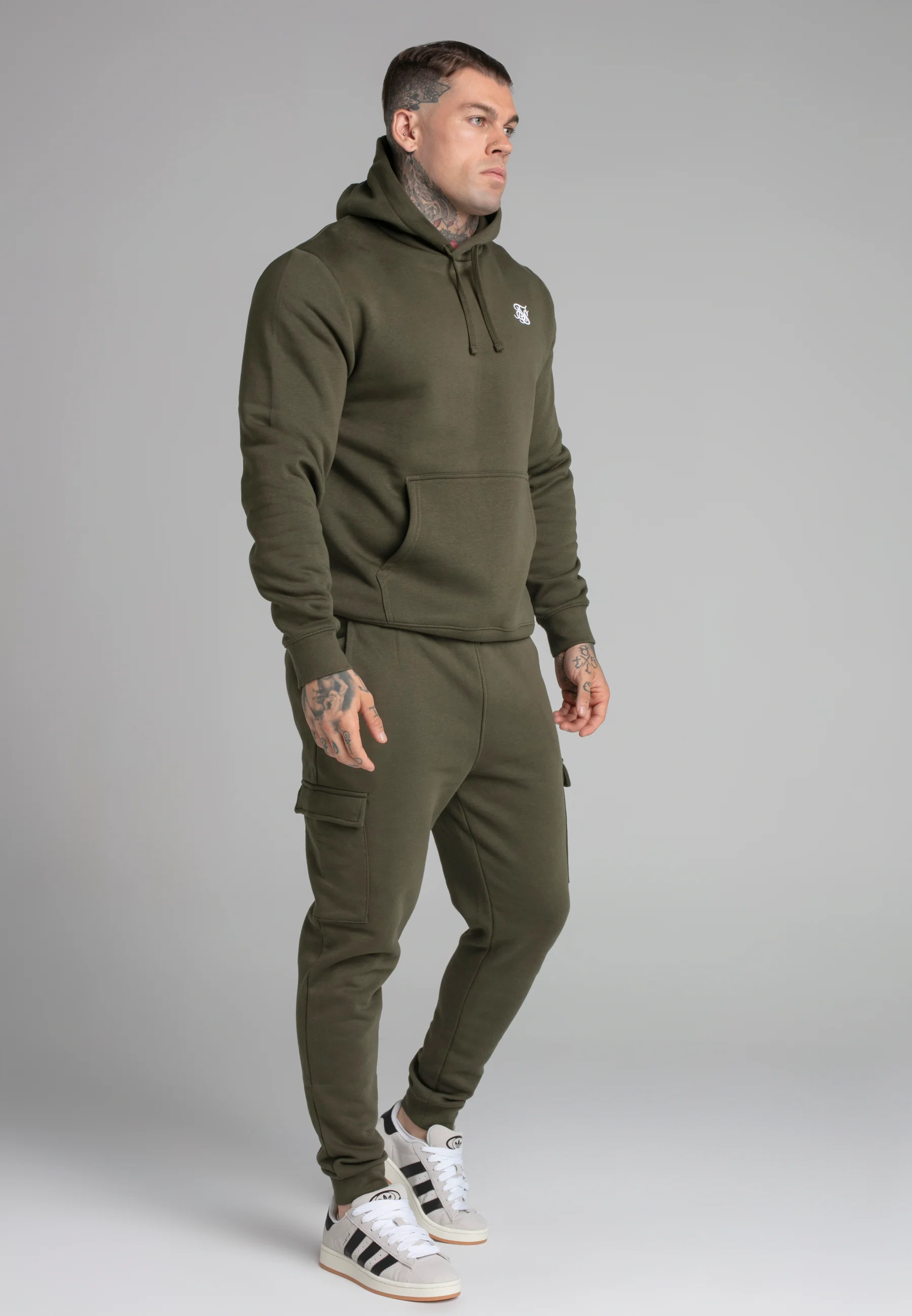 Khaki Essential Overhead Hoodie - Image 4