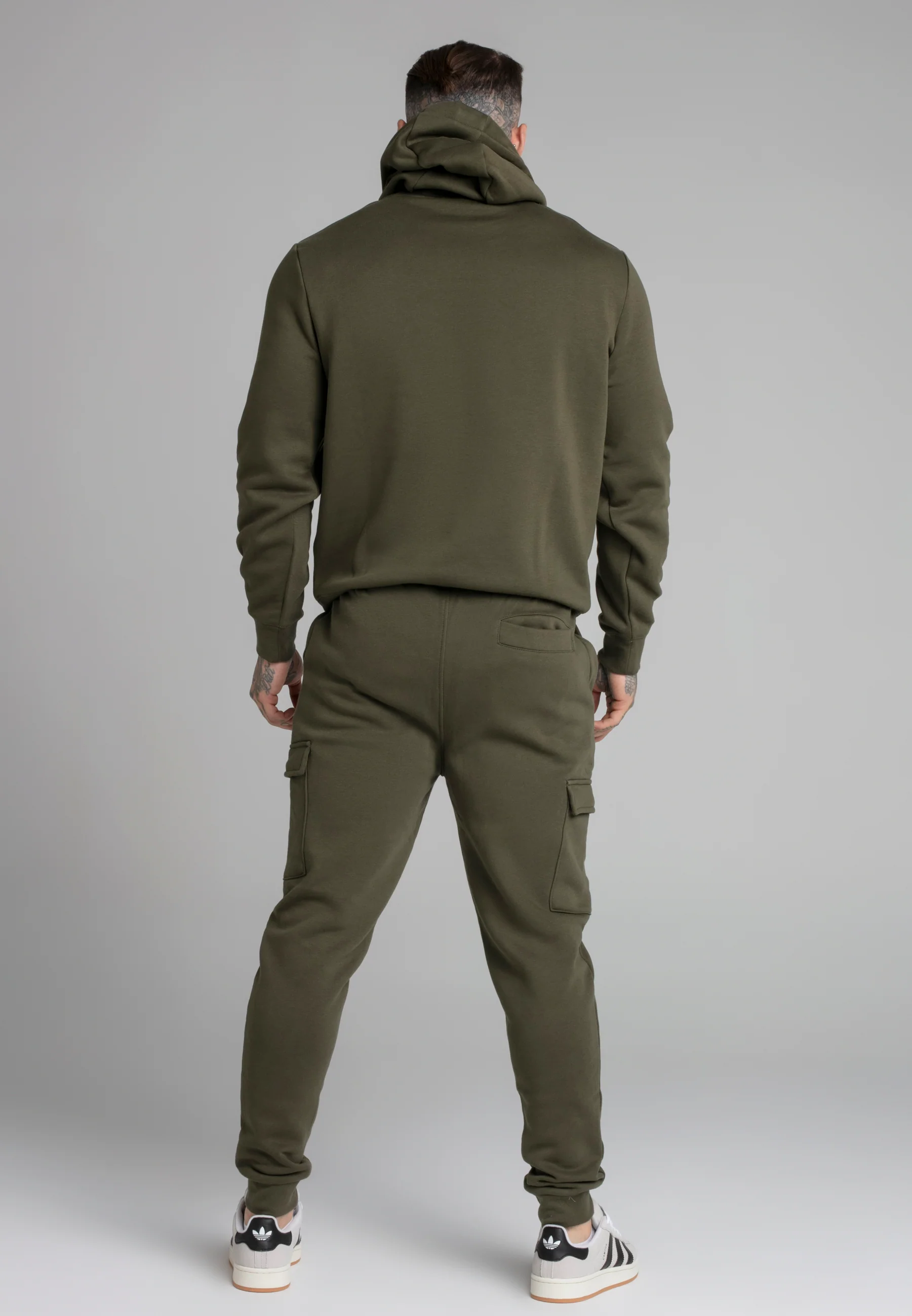 Khaki Essential Overhead Hoodie - Image 5