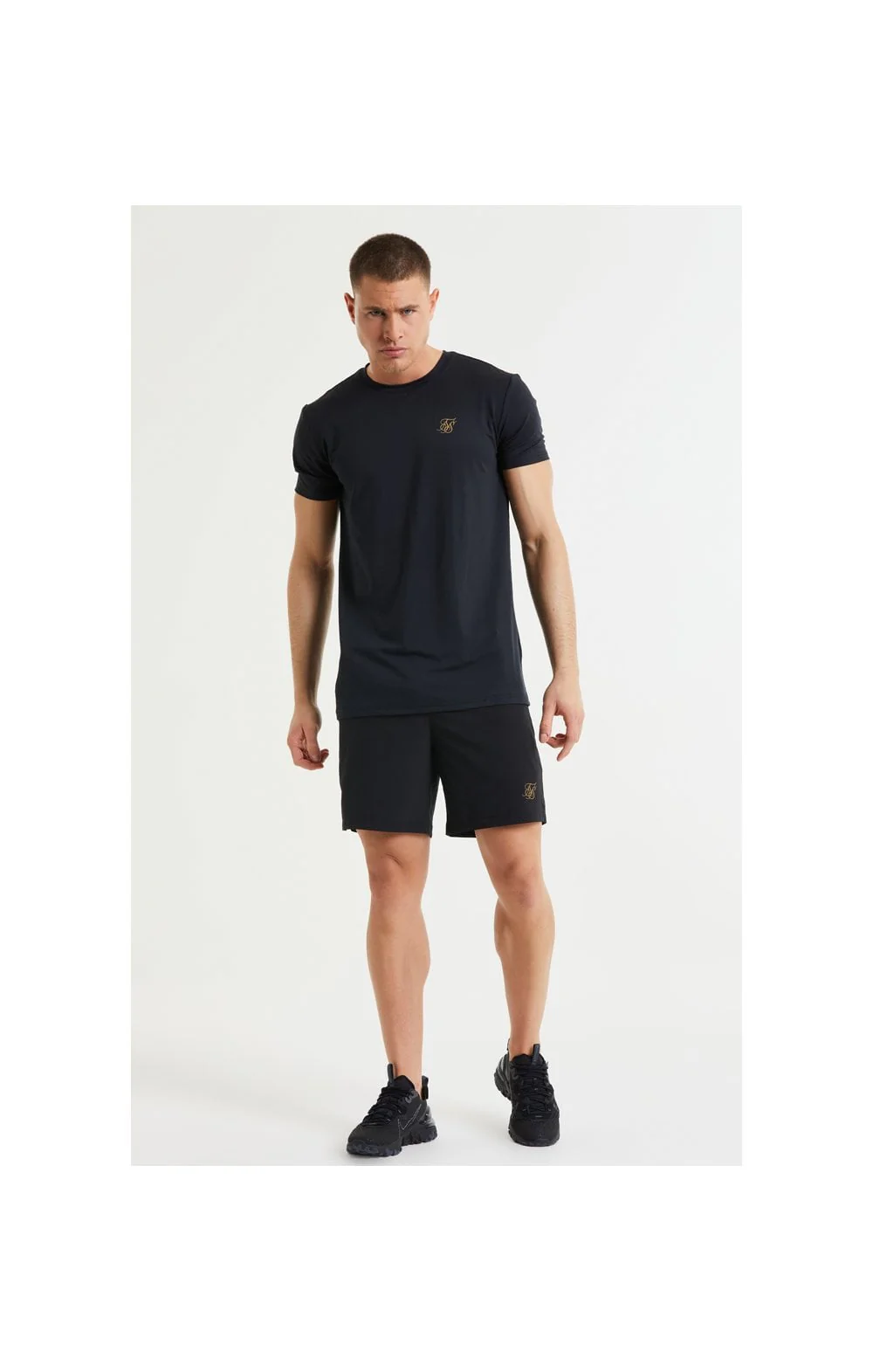 SikSilk Core Poly Tee - Black - Image 5