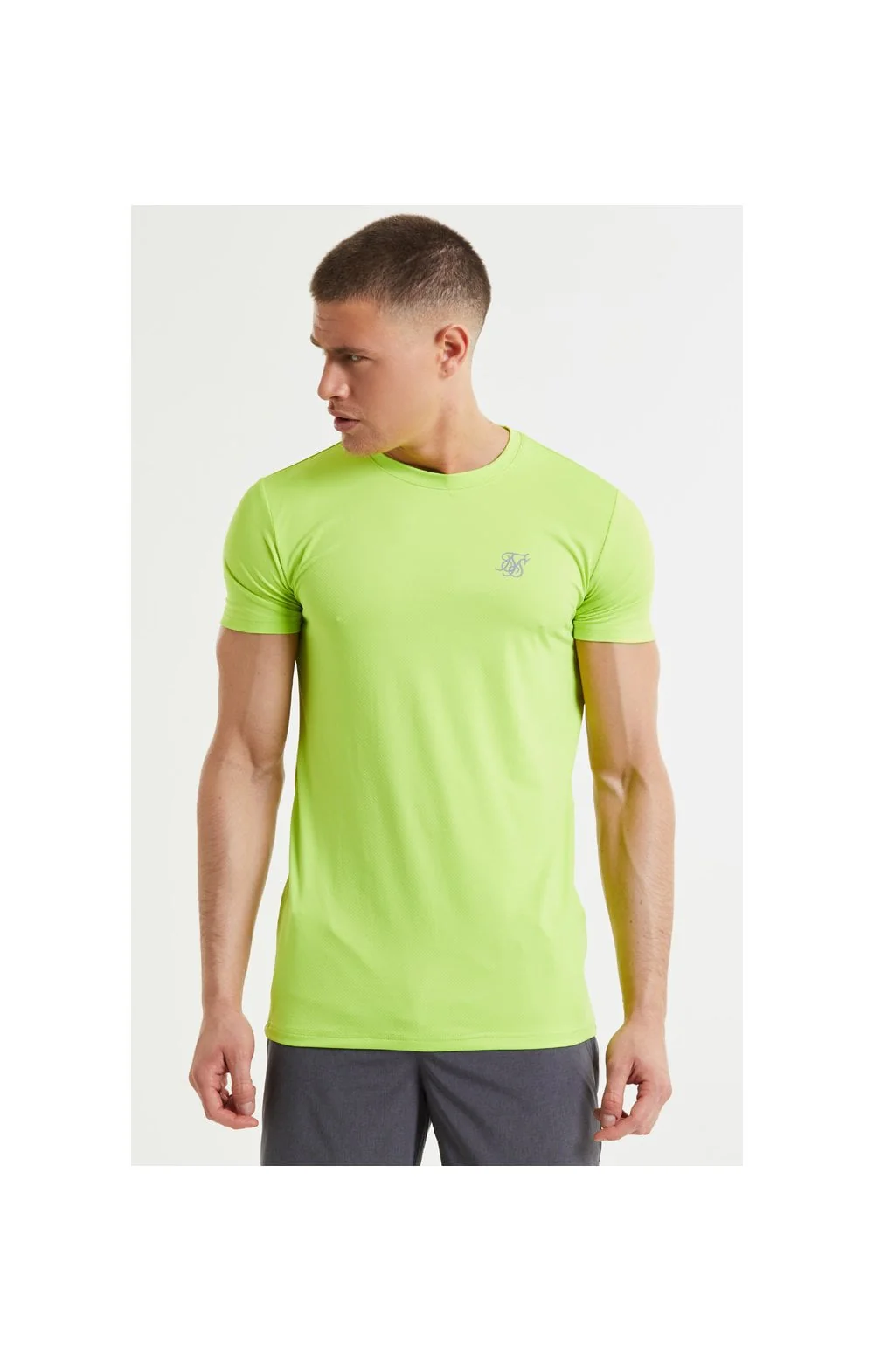 SikSilk Core Poly Tee - Yellow - Image 3