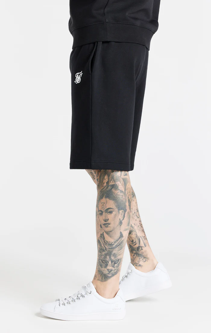 Black Essential Embroidered Short - Image 2