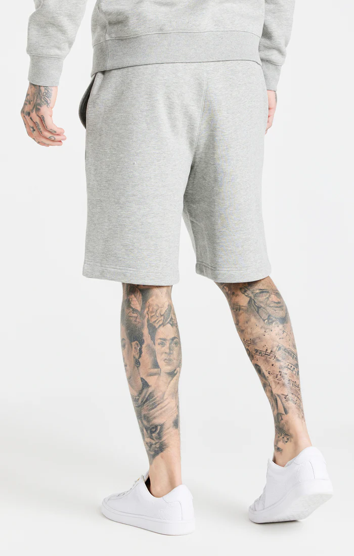 Grey Essential Embroidered Short - Image 4