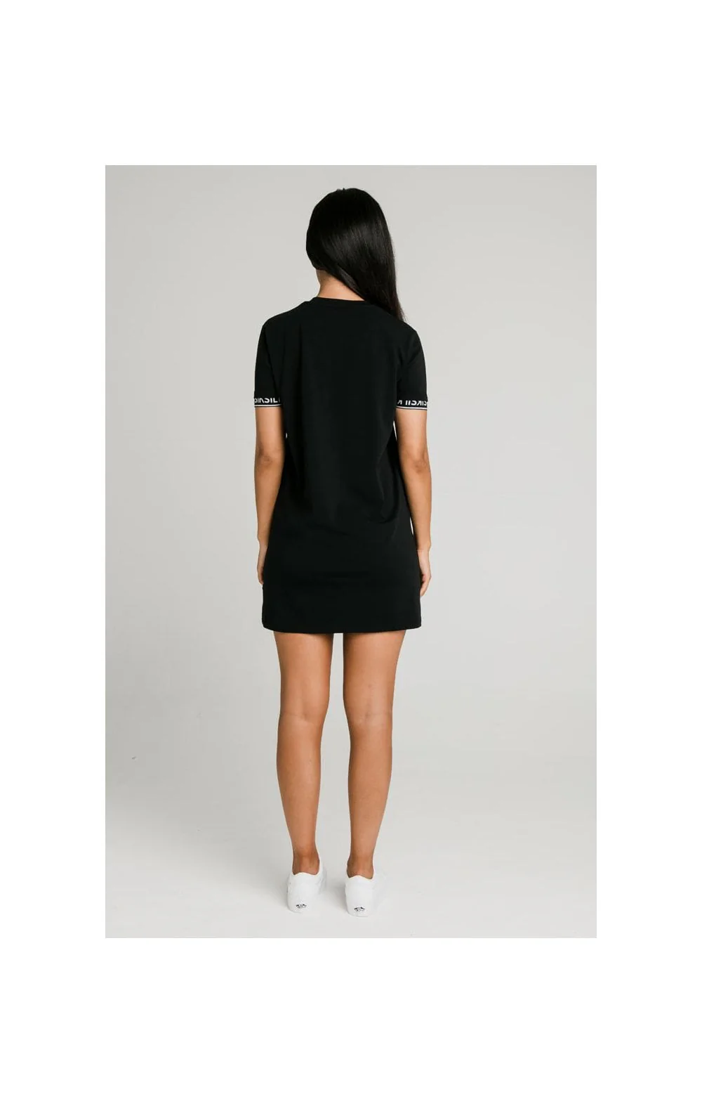 Black Essential Core T-Shirt Dress - Image 4
