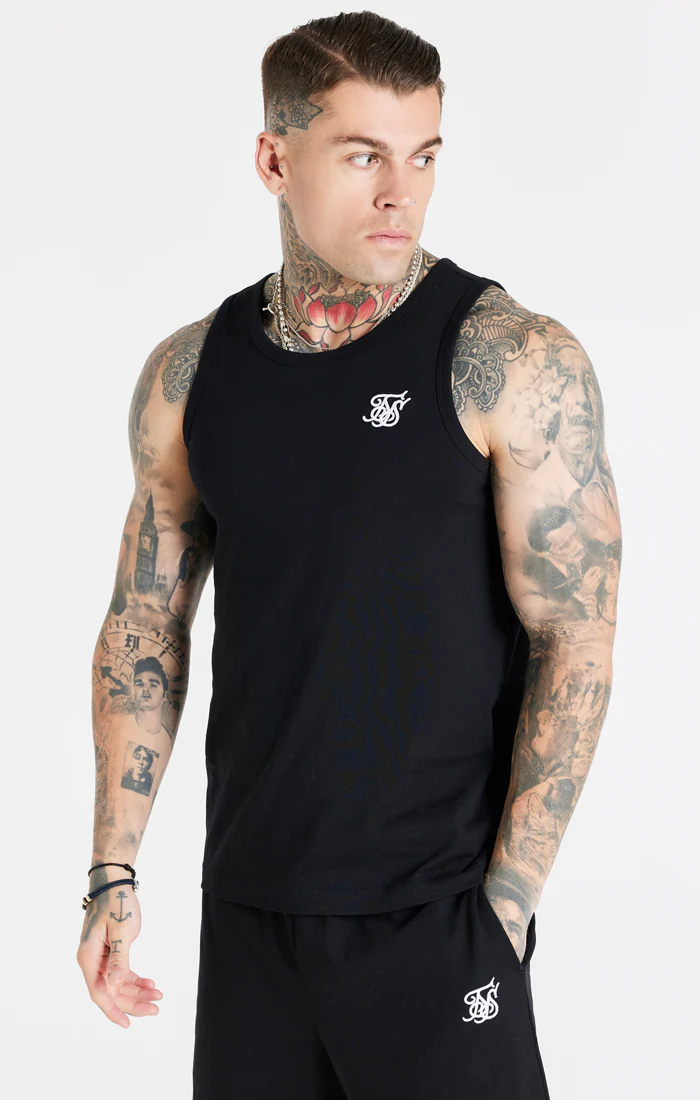 Black Essential Vest - Image 2