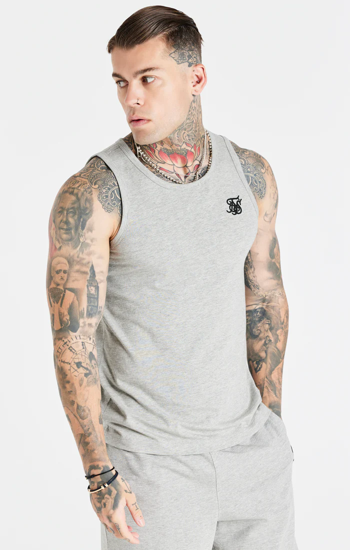 Grey Marl Essential Vest