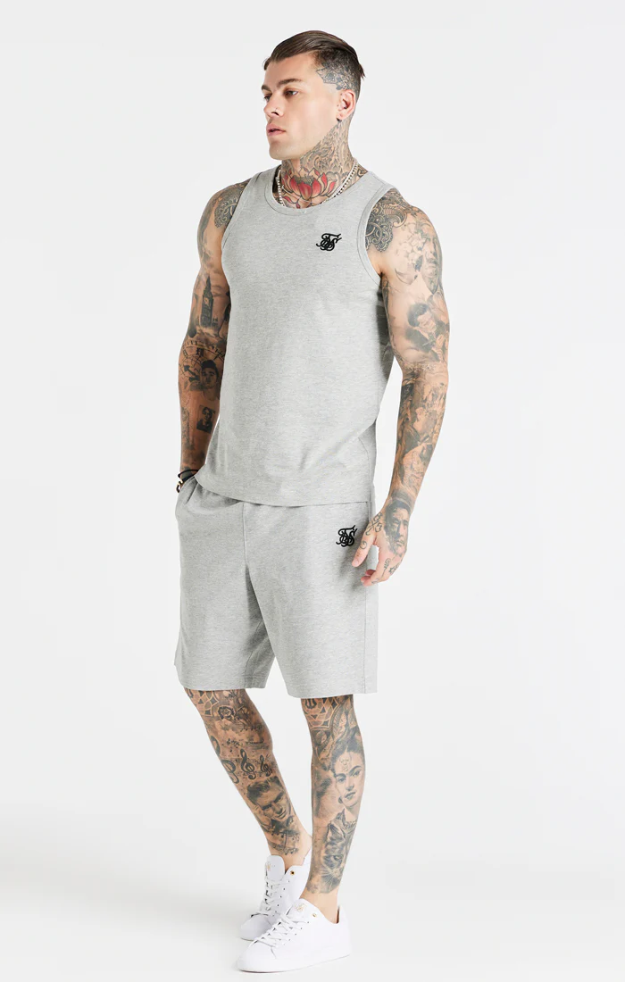 Grey Marl Essential Vest - Image 2