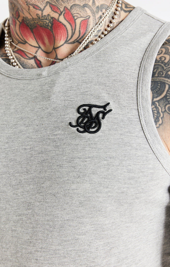 Grey Marl Essential Vest - Image 5
