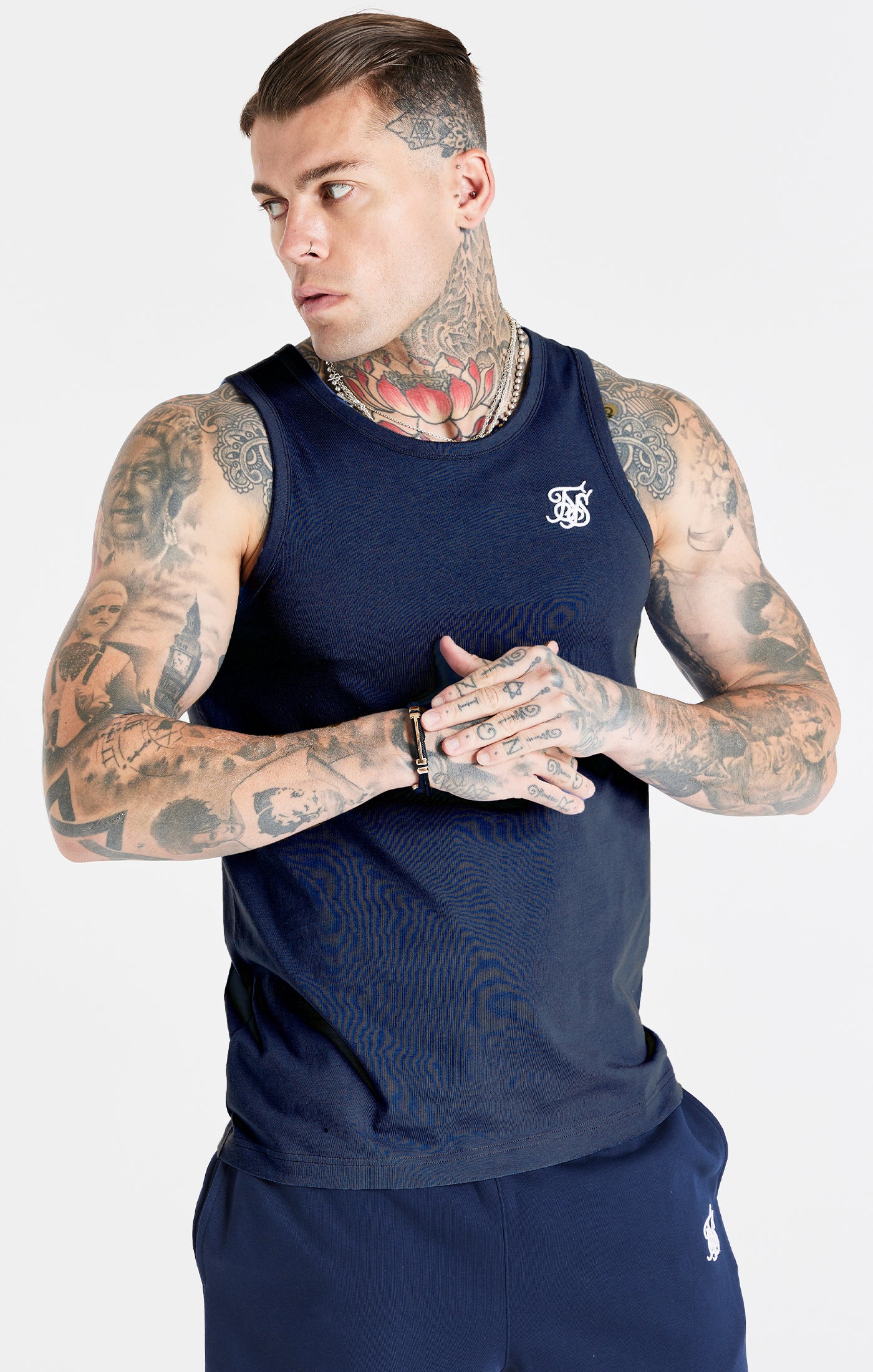 Navy Essential Vest